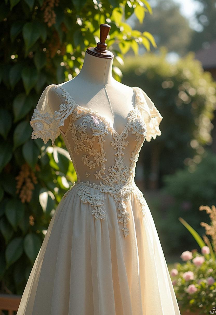 Vintage Bridal Dress For Timeless Elegance - TheChichBride.com
