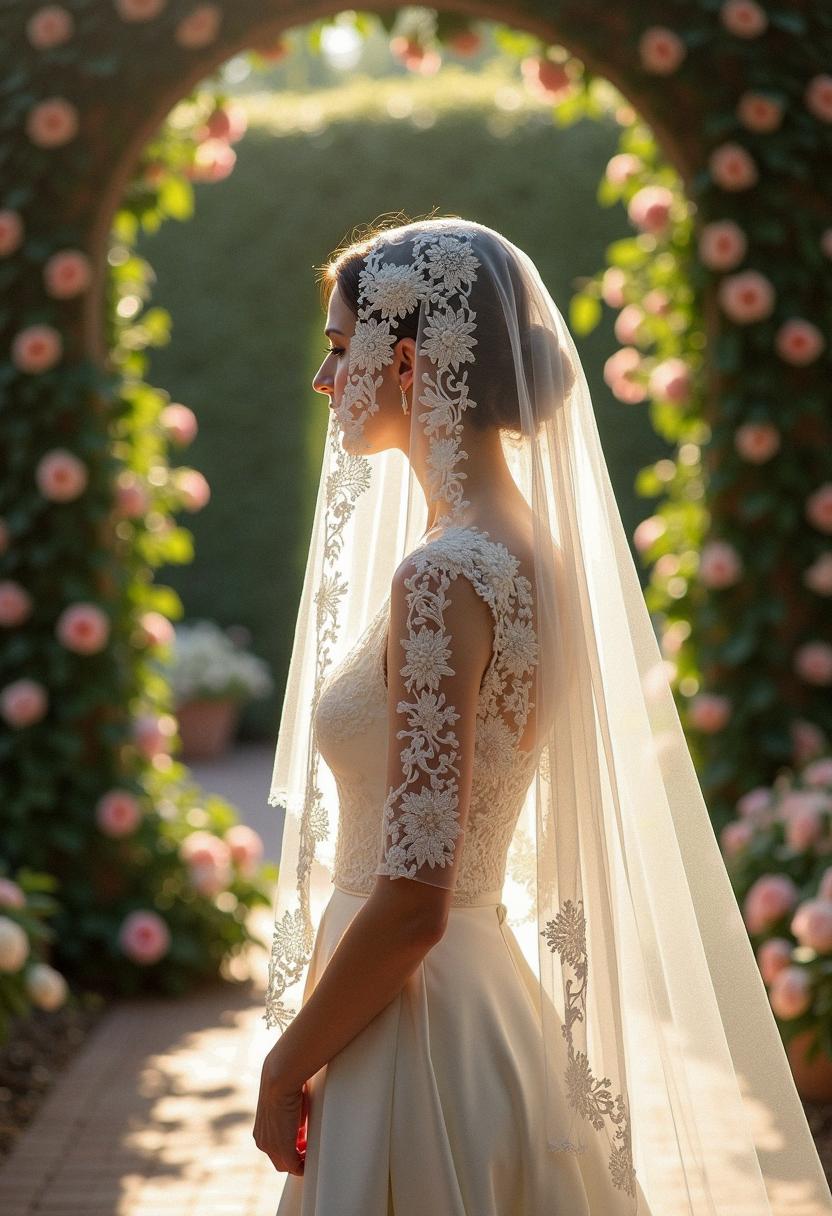 chantilly lace bridal veil chantilly lace bridal veil