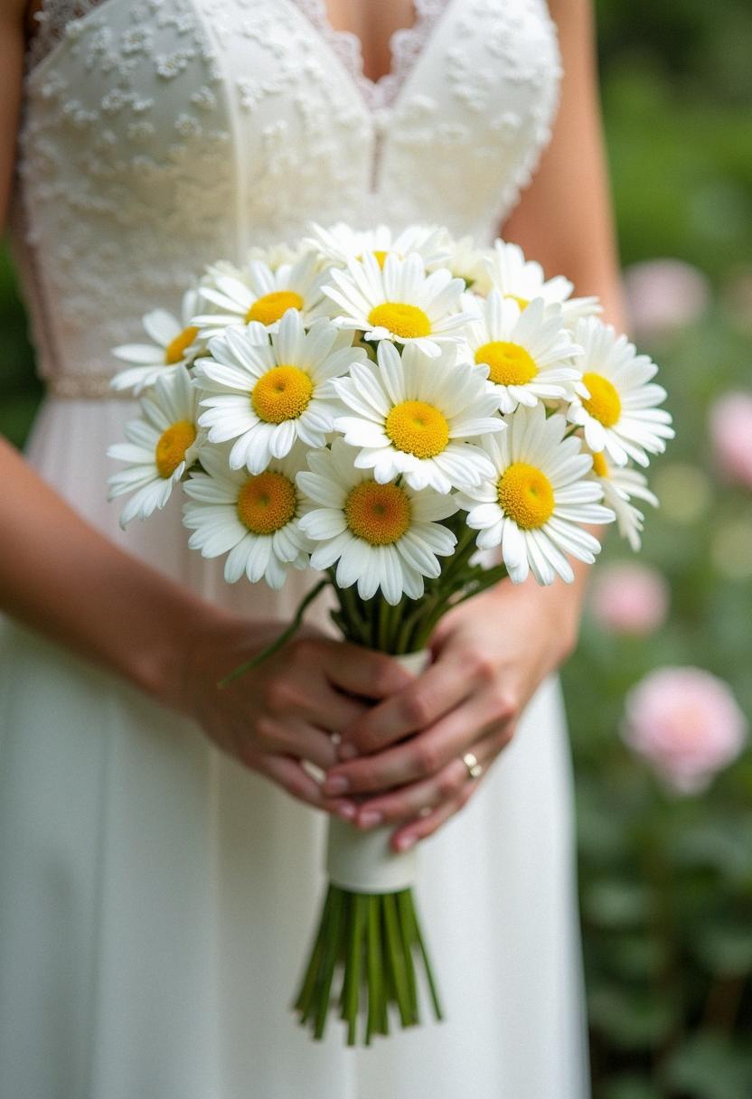 daisy bridal bouquet