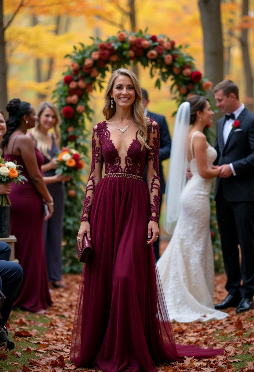 fall wedding dress guest fall wedding dress guest