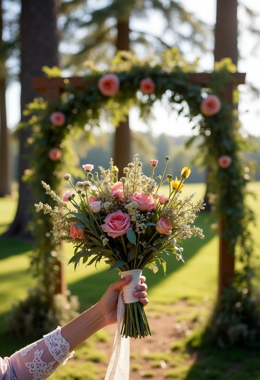 rustic bridal bouquet rustic bridal bouquet