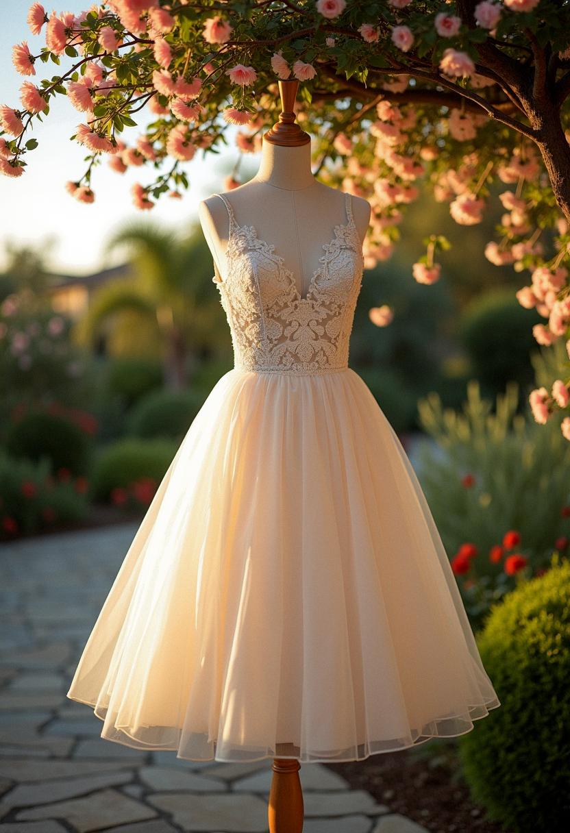Simple Short Wedding Dresses You ll Love TheChichBride com