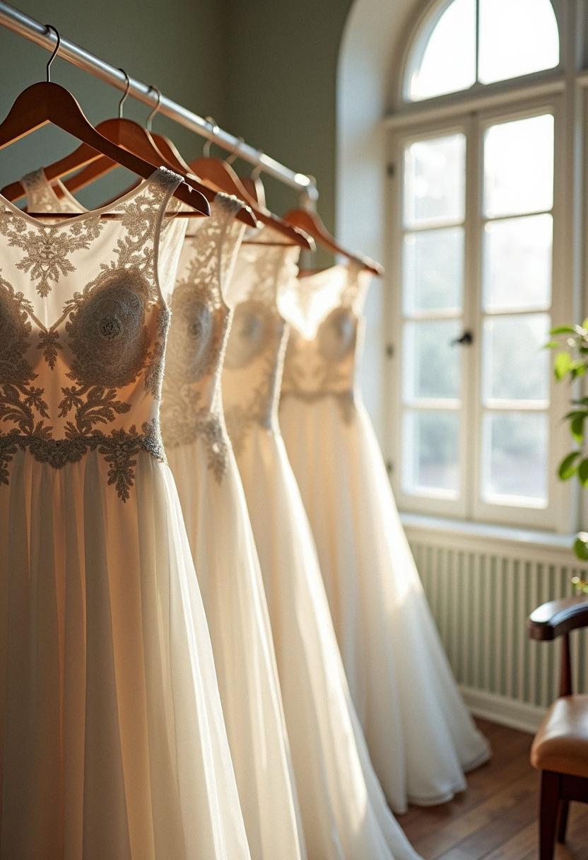 wedding dresses lace modest