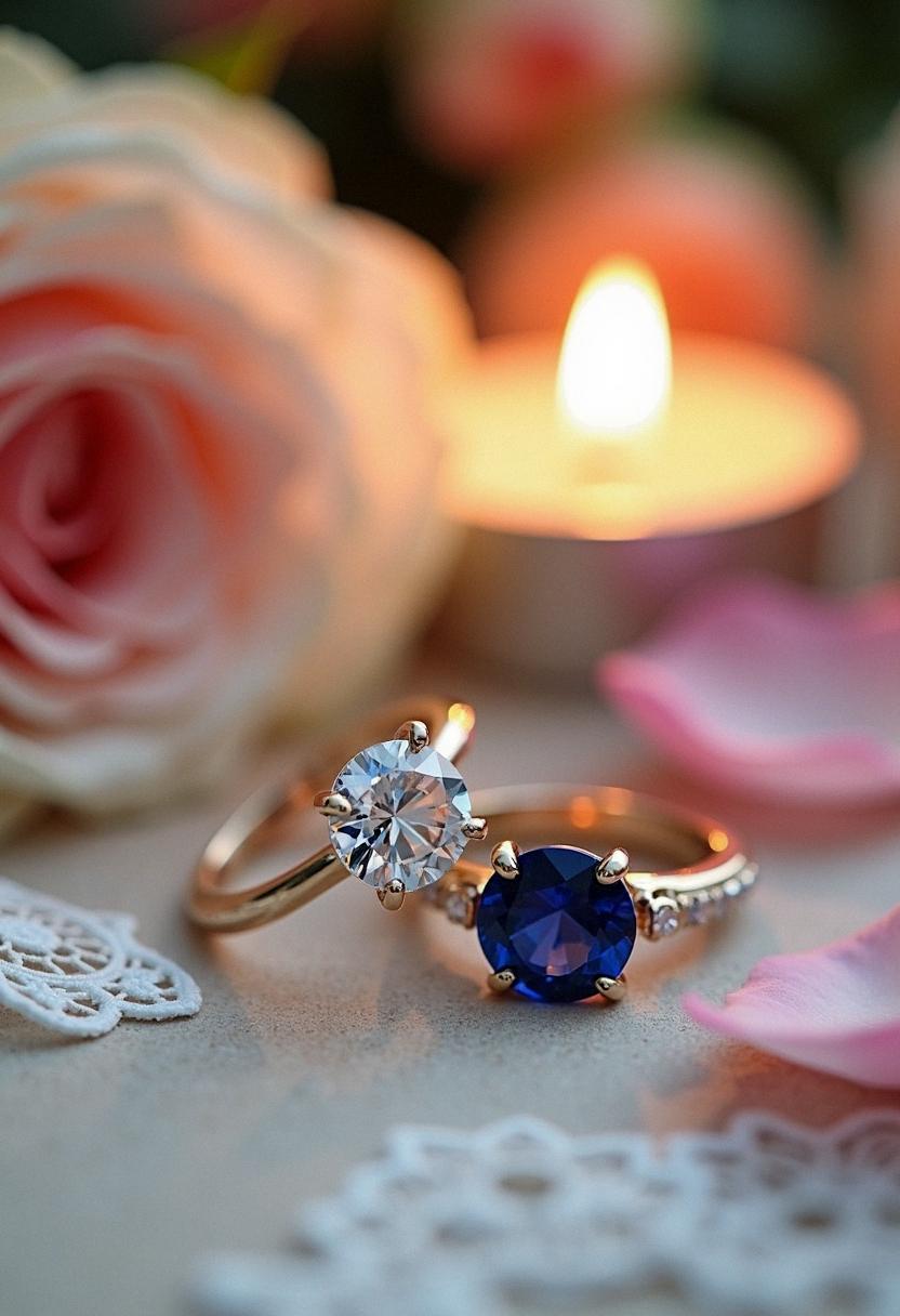 Wedding Ring Stones That Wow TheChichBride com